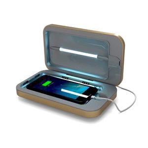 NIB PhoneSoap 3.0 ~ Gold Phone Sanitizer